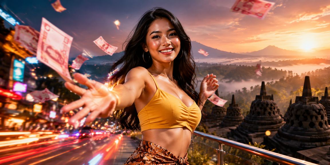 Model Vietnam memperlihatkan notifikasi cashback dan bonus dari platform taruhan online